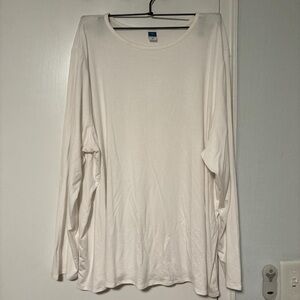 Old Navy Women's White Long Sleeve Top